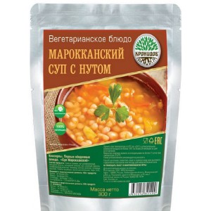 Марокканский суп с нутом